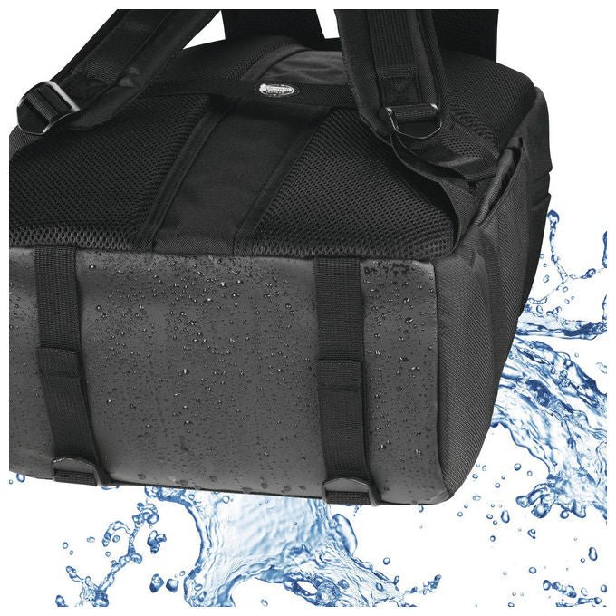 Hama MATERA160 Zaino Fotografico Scomparto Imbottito Removibile Tasche Laterali Copertura Antipioggia fino a 15,6'' colore Nero
