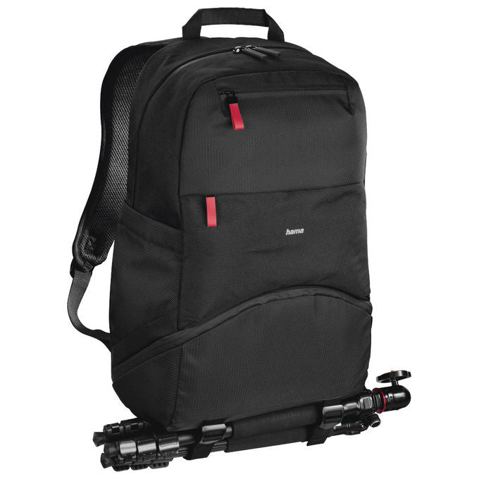 Hama MATERA160 Zaino Fotografico Scomparto Imbottito Removibile Tasche Laterali Copertura Antipioggia fino a 15,6'' colore Nero