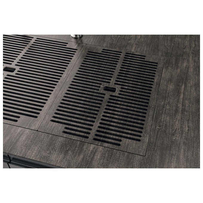 Foster 1254850 Quadra Evo Sottotop Lavello Incasso Acciaio Inox Spazzolato 47x47 colore Acciaio Inox