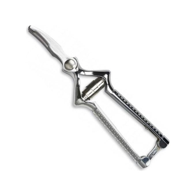 Masticatore Carne Cromato Curvo