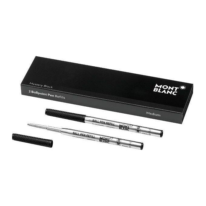 Mont Blanc Confezione 2 Refill Mystery Black Nero M