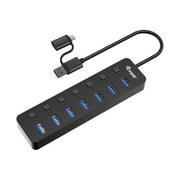 Conceptronic Hub di Interfaccia Usb 3.2 Gen 1 Type-A 5000 Mbit-s Nero