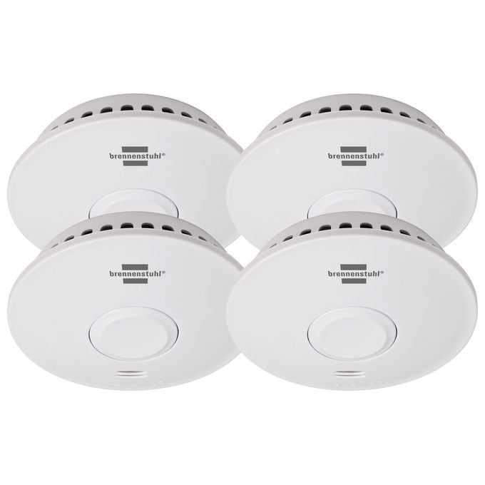 Brennenstuhl 1290210004 RM L 3101 Rivelatore di monossido di carbonio Interconnesso Wireless 85 dB portata 100 m colore Bianco