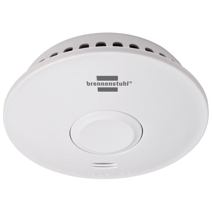 Brennenstuhl RM L 3101 Rivelatore di fumo Collegabile in rete Batteria Litio 3V Allarme 85 dB Portata Radio 100 m colore Bianco
