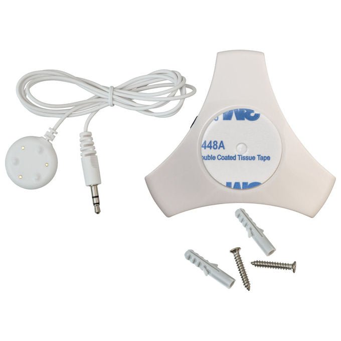 Brennenstuhl 1293930 Rilevatore d'Acqua Sistema di Sensore e Allarme Cablato con Batteria Ioni di Litio 3 V Compatibile con Brennenstuhl Connect colore Bianco