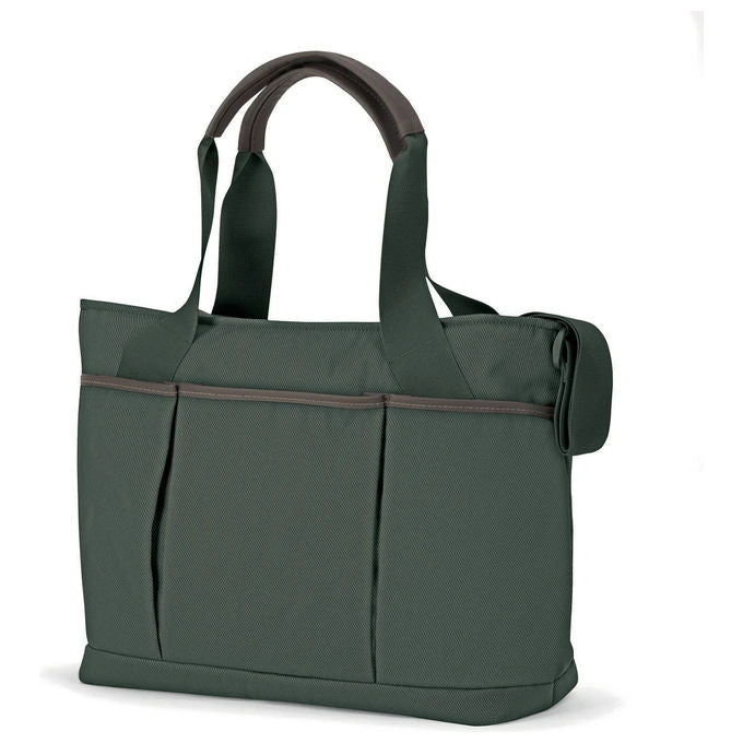 Inglesina AX60T0IVG Borsa Day Bag Aptica Fasciatoio Estraibile Scomparti Interni Tracolla Regolabile Cinghiette Laterali per Aggancio al Passeggino Poliestere Resistente e Facile da Pulire colore Ivy Green