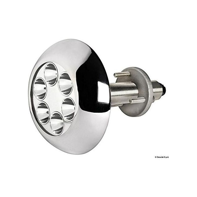 Faro subacqueo 6 LED bianchi con prigionieri 13.274.00