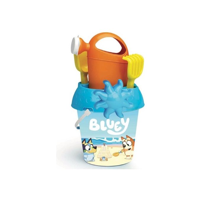 Adriatic Set Sabbia Secchiello con Annaffiatoio Blu