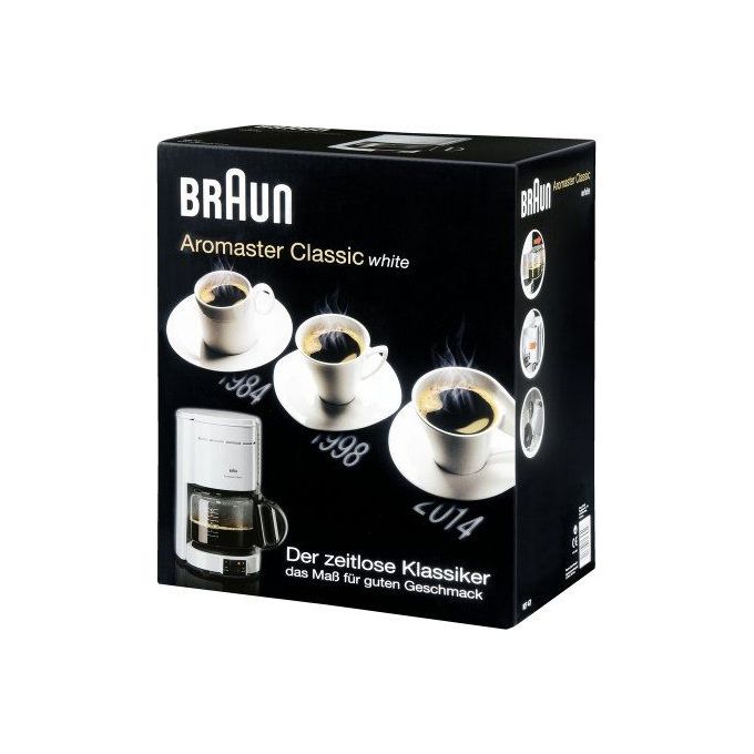 Braun KF 47 plus 100 W bianco