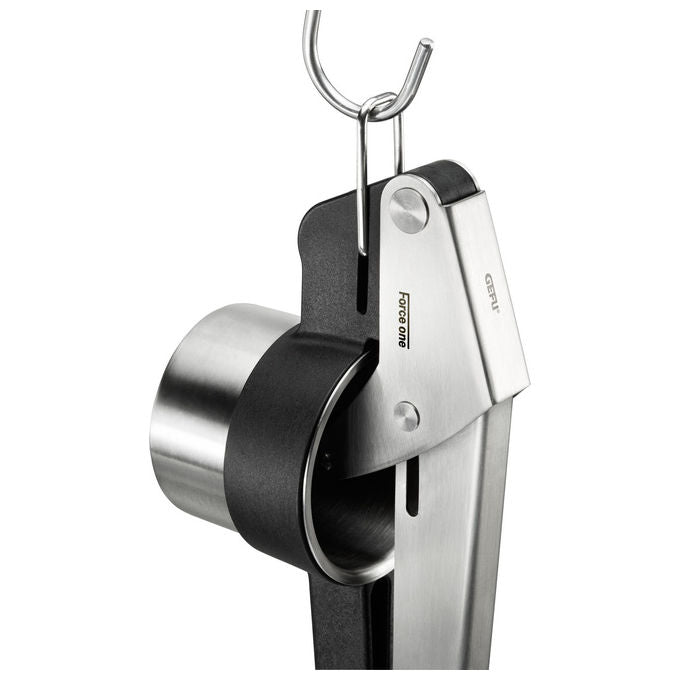 Gefu 13110 Schiacciapatate in Acciaio Inox con Parti Lavabili in Lavastoviglie colore Nero Acciaio inox