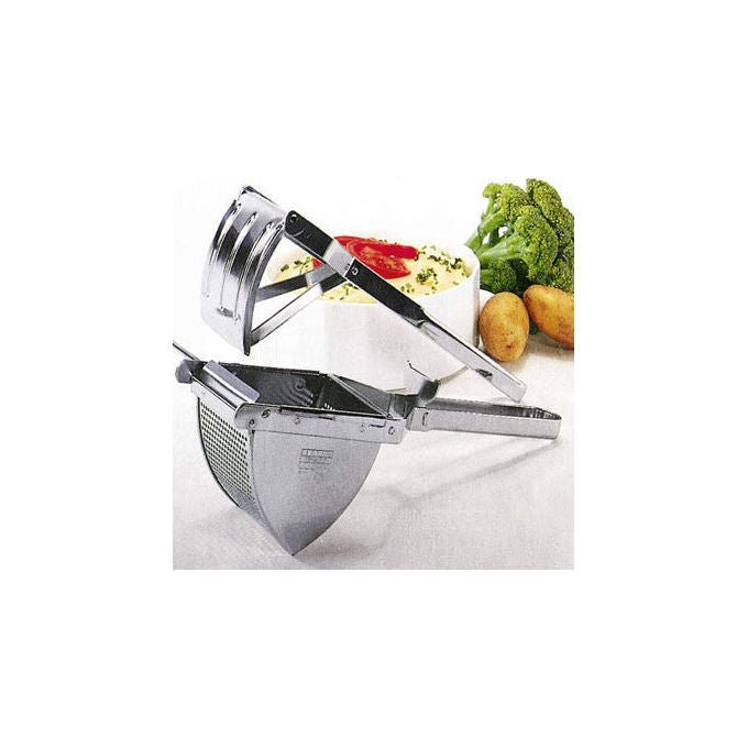Gefu 13300 Schiacciapatate Inox L'originale Acciaio Inox Facile da Smontare Lavabile in Lavastoviglie colore Argento