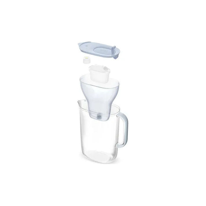 Brita 136123 Style eco Caraffa filtrante 2,4 L con filtro MAXTRA PRO All-in-1 colore glacier blue