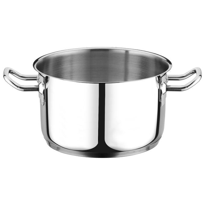Borella 1364 Veronica Pentola Acciaio Inox 18-10 diametro 18 cm Induzione colore Acciaio