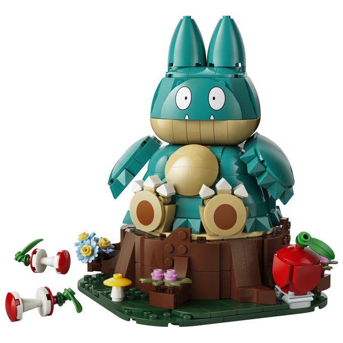 Lego 72150 Set da Costruzione Pokémon Munchlax 757 Pezzi Altezza 18 cm colore Multicolore