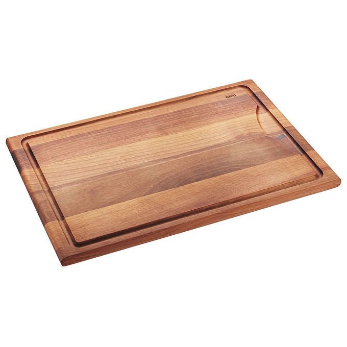 Gefu 4006664139472 ENNO Schneidebrett in legno di noce con scanalatura reversibile antibatterico colore Marrone