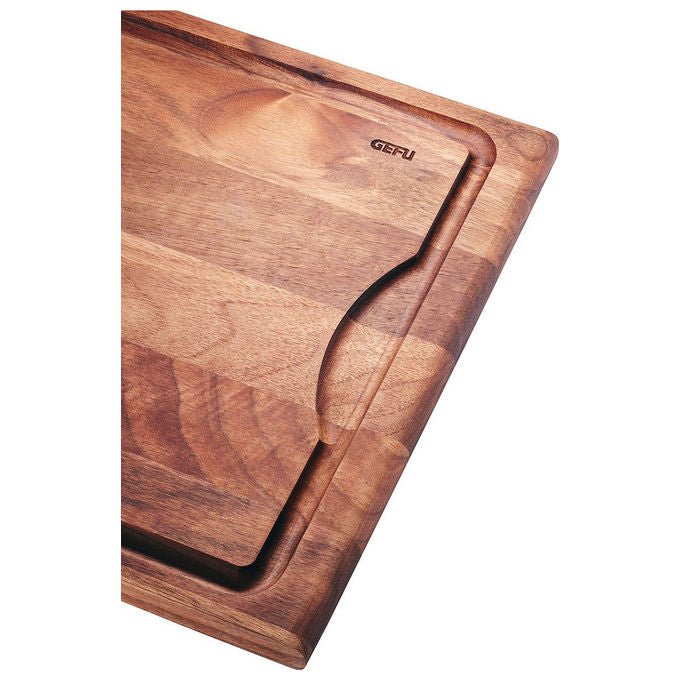 Gefu 4006664139472 ENNO Schneidebrett in legno di noce con scanalatura reversibile antibatterico colore Marrone