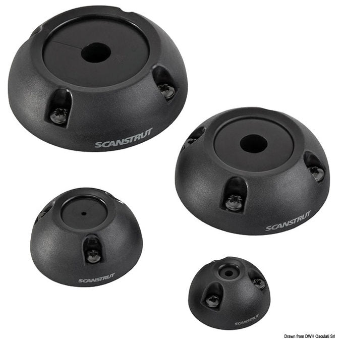 Premistoppa Plastica Nera Ø 2-8 Mm Cf. 10 Pz