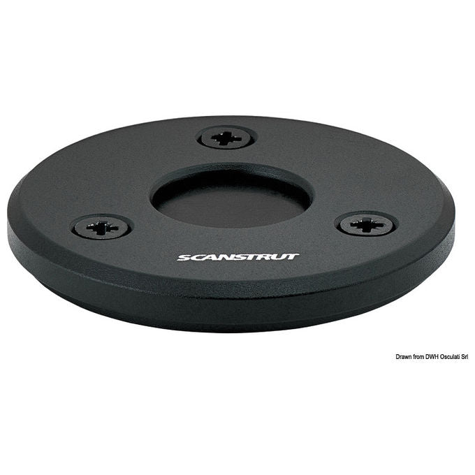 Premistoppa Alluminio Nero Low Profile Ø 2-8 Mm