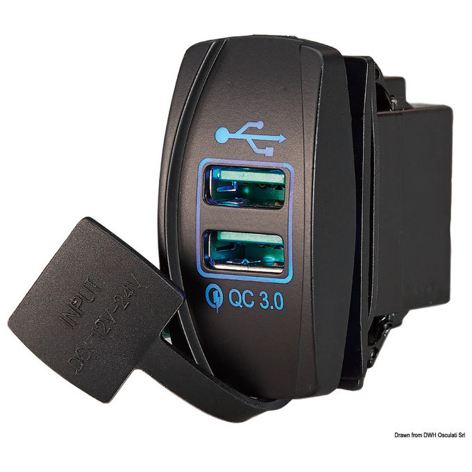 Presa Doppia Usb Quick Charge