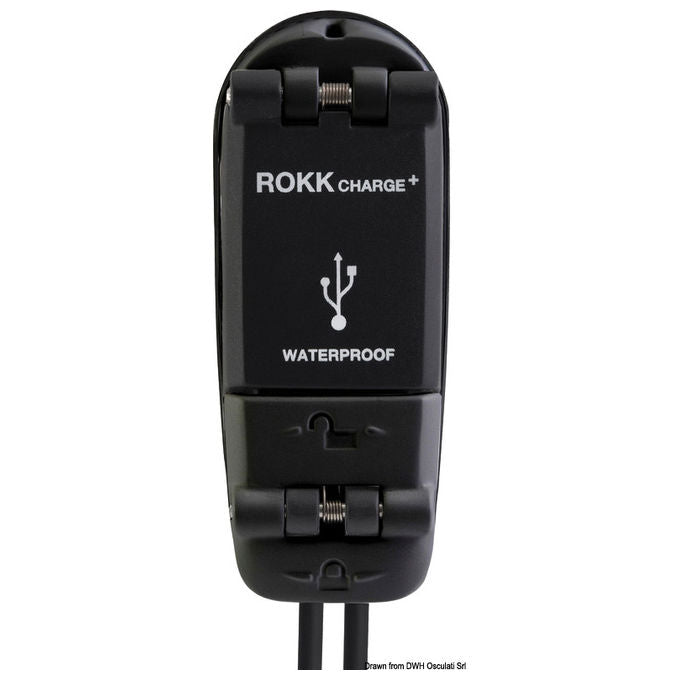 Presa Doppia Usb Rokk Charge Pro