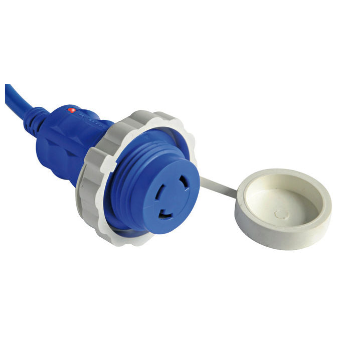 Spina  Cavo 10 M Blu 24 A 3x4