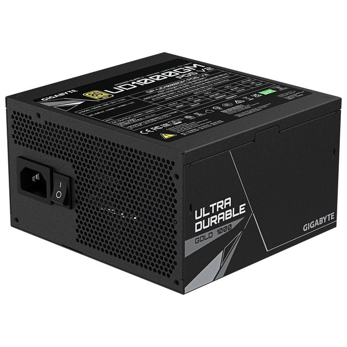 Gigabyte GP-UD1000GM PG5 V2 Alimentatore 1000 W 80 PLUS Gold ATX 3.1 PCIe Gen 5.1 Design Modulare Ventola 12 cm colore Nero