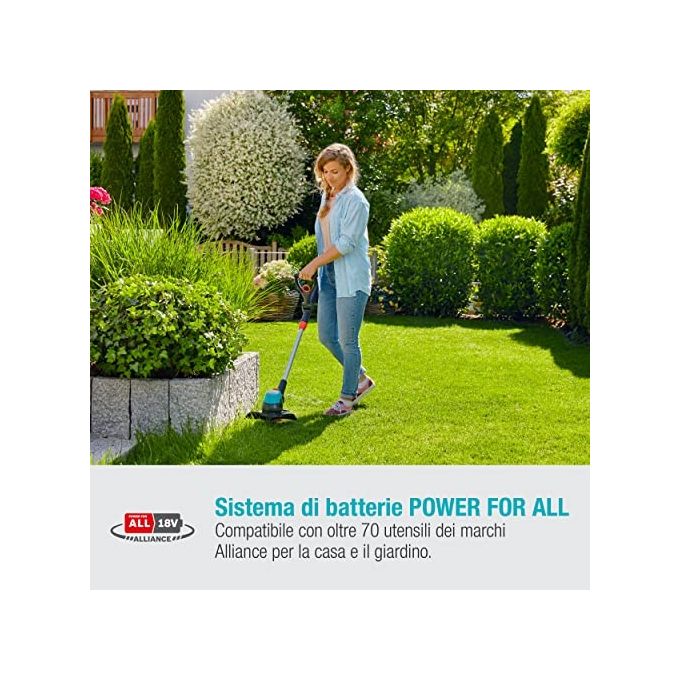 Gardena Trimmer a Batteria EasyCut 23-18V P4A Set Pronto all'Uso