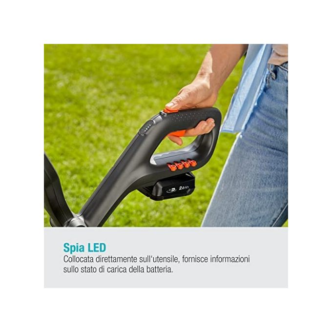 Gardena Trimmer a Batteria EasyCut 23-18V P4A Set Pronto all'Uso