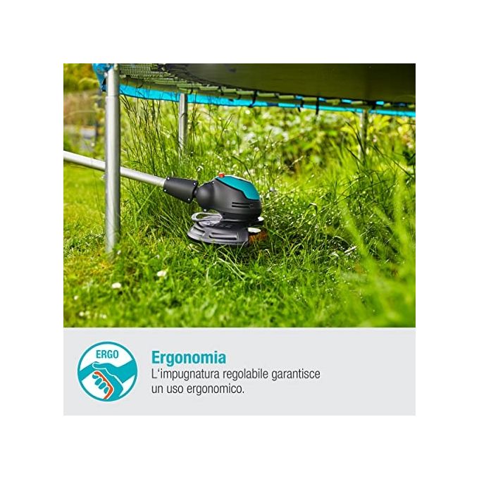 Gardena Trimmer a Batteria EasyCut 23-18V P4A Set Pronto all'Uso