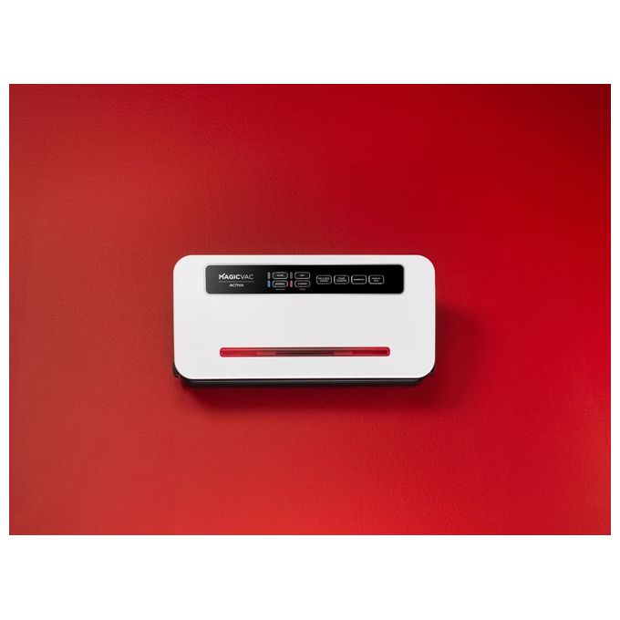 Magic Vac 14877 ACTIVA Macchina per Sottovuoto 800 mbar 12 L-min Potenza 130 W colore Bianco