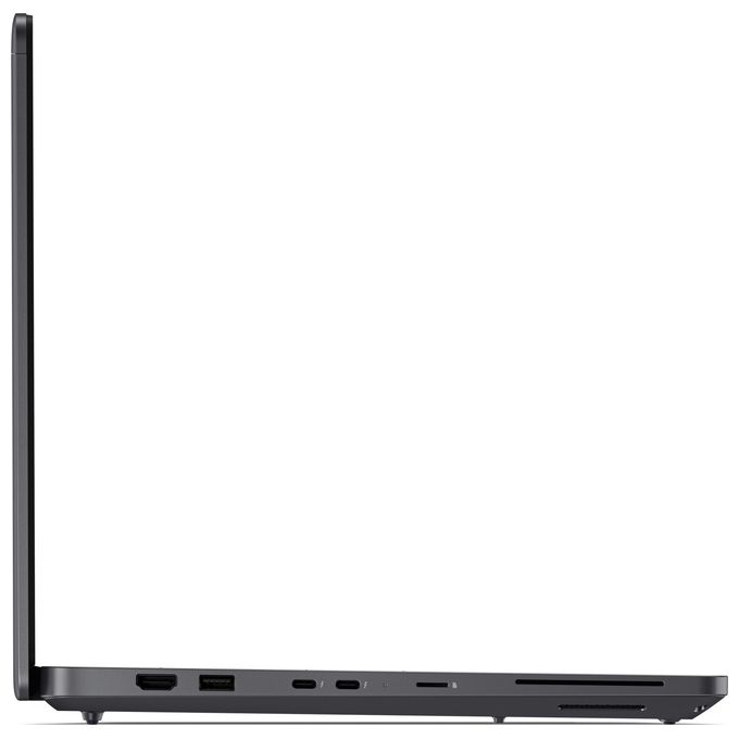Dell 14C72 Pro Precision 5 16 Computer portatile Intel Core Ultra 7 366H 32 GB LPDDR5x 1 TB SSD NVIDIA RTX PRO 2000 Wi-Fi 7 colore Nero