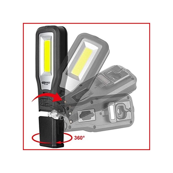 Ks Tools Lampada Portatile da Officina 550 Lumen