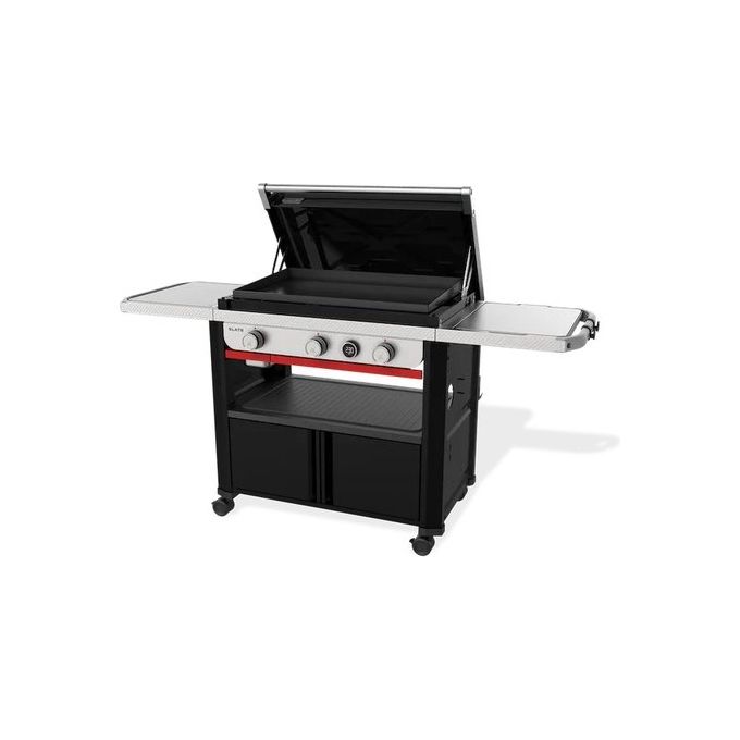 Weber Piastra Barbecue SLATE a Gas da 76 cm con 3 bruciatori