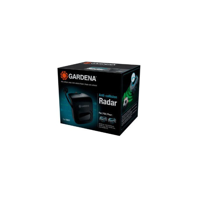 Gardena 15022-20 Radar Anticollisione per Robot Rasaerba SILENO pro max free Tecnologia Radar Montaggio Senza Attrezzi colore Nero