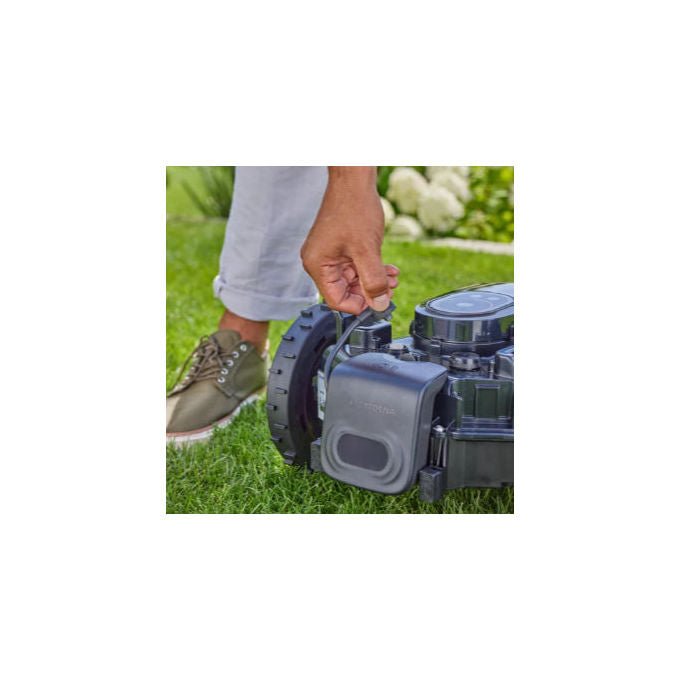 Gardena 15022-20 Radar Anticollisione per Robot Rasaerba SILENO pro max free Tecnologia Radar Montaggio Senza Attrezzi colore Nero