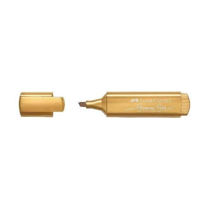 Faber Castell Confezione 10 Evidenziatore Text46 Metallizzato Oro