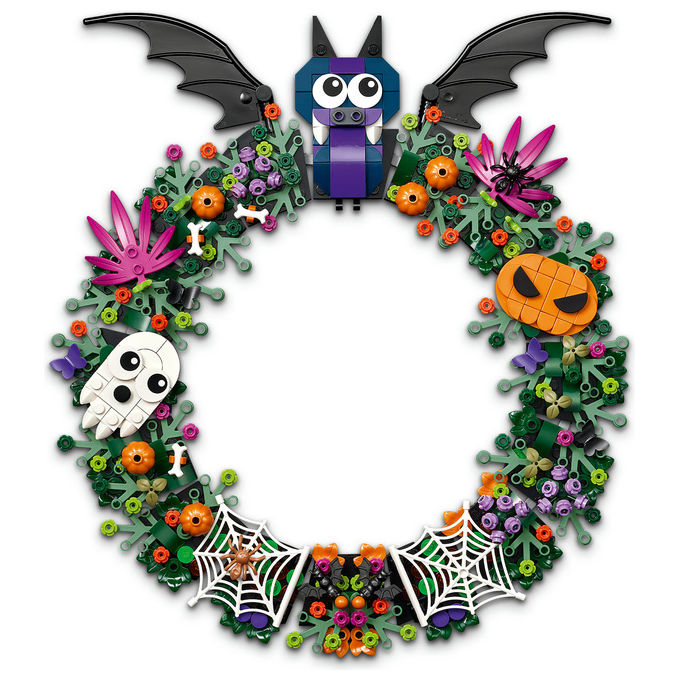 Lego 40825 Ghirlanda di Halloween con Pipistrelli Zucche Fantasmi e Ragnatele 617 pezzi colore Multicolore