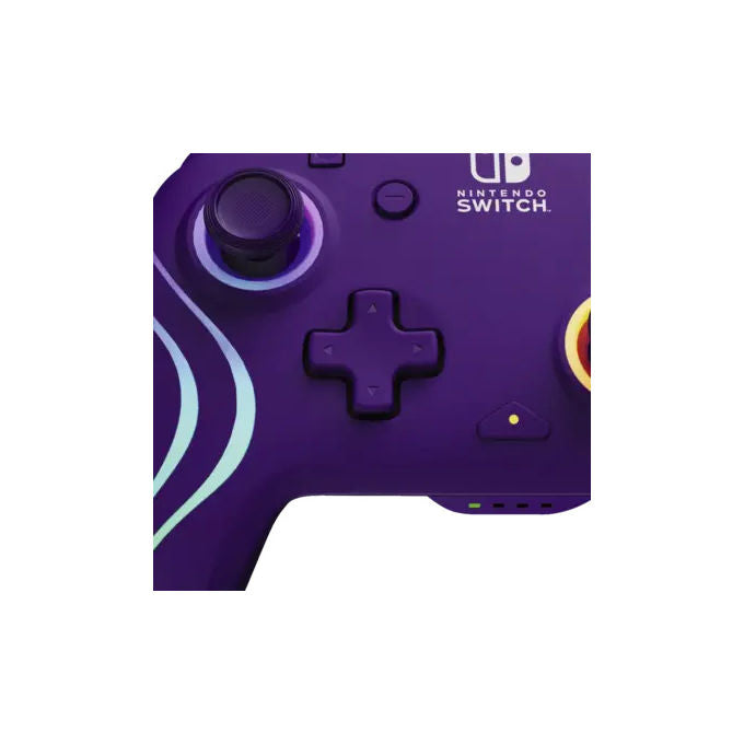 PDP TURA47.BX.GADI Afterglow wave Gamepad Cablato USB Tipo-C per PC Xbox Series X S con Retroilluminazione RGB Lilla'