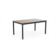 Keter Porto 160 Table 200X95X75H Ashwood Deco Coat Grafite