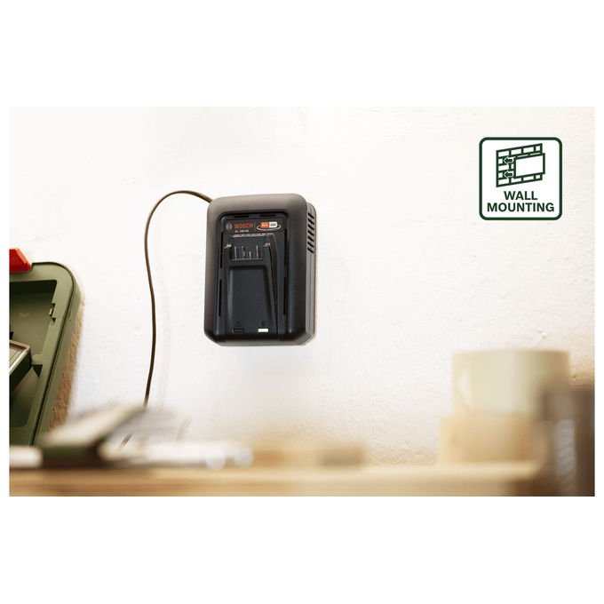 Bosch 1600A031X0 AL 18V-44 Caricatore per batteria 14.4 - 18 V 4.4 A Tecnologia Ioni di Litio colore Nero