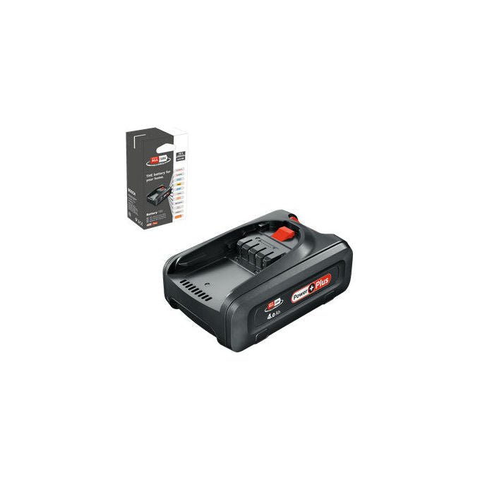 Bosch 1607A350T0 Batteria 18 V 4 Ah Ioni di litio compatibile Sistema POWER FOR ALL colore Nero