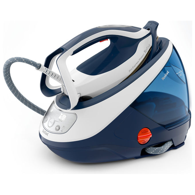 Tefal GV9221E0 Pro Express Protect Ferro da Stiro a Caldaia 2600 W 1,8 L 7,6 bar 140 g-min colore Blu Bianco