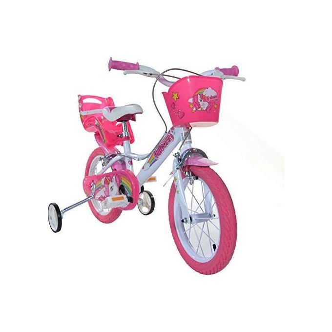 Dino Bikes Bicicletta Bambina UNICORN 16  pollici