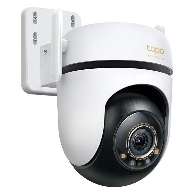 TP-Link TAPO C530WS Telecamera di Sicurezza IP Esterna con Risoluzione 3K 5MP Angolo di Visione 360° Audio Bidirezionale e Visione Notturna a Colori colore Bianco