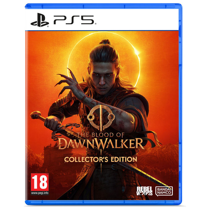 Bandai Namco 167214 The Blood of Dawnwalker Collector's Edition Videogioco PS5 Edizione Speciale Steelbook Figurine Mappa Compendio colore Nero