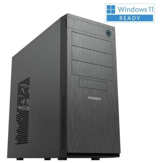 Yashi YY10726 Pc Desktop, Processore Intel Core i7-11700, Ram 16Gb, Hd 500Gb SSD, Windows 10 Pro