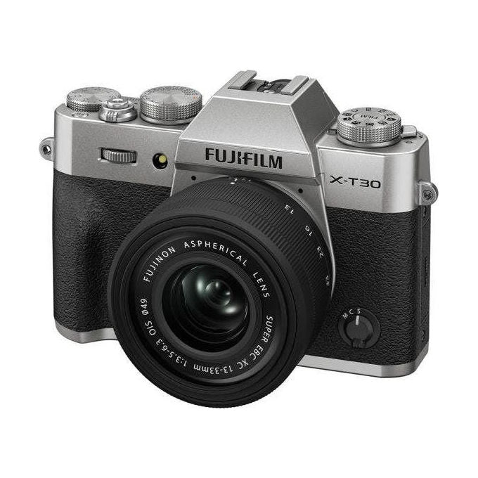 Fujifilm 16966969 X-T30 III Fotocamera Mirrorless APS-C 26MP Kit XC 13-33mm F3.5-6.3 OIS Video 6.2K colore Argento
