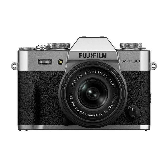Fujifilm 16966969 X-T30 III Fotocamera Mirrorless APS-C 26MP Kit XC 13-33mm F3.5-6.3 OIS Video 6.2K colore Argento