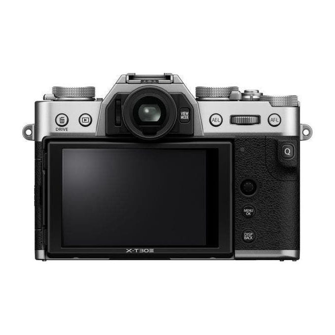 Fujifilm 16966969 X-T30 III Fotocamera Mirrorless APS-C 26MP Kit XC 13-33mm F3.5-6.3 OIS Video 6.2K colore Argento