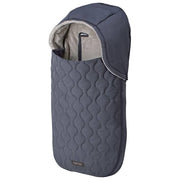 Inglesina A099T2GRA Sacco Termico Newborn 3 in 1 Interno in Fleece Esterno Trapuntato Water-Resistant Cappuccio Removibile 40 x 76 cm colore Graphite